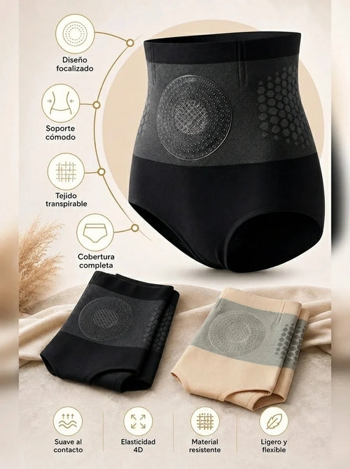 Short Moldeador Abdomen – Compresión 360° y Soporte Lumbar (1 unidad) – Altiera